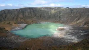 UNAM advierte por volcán Chichón, tiene un lago volcánico activo