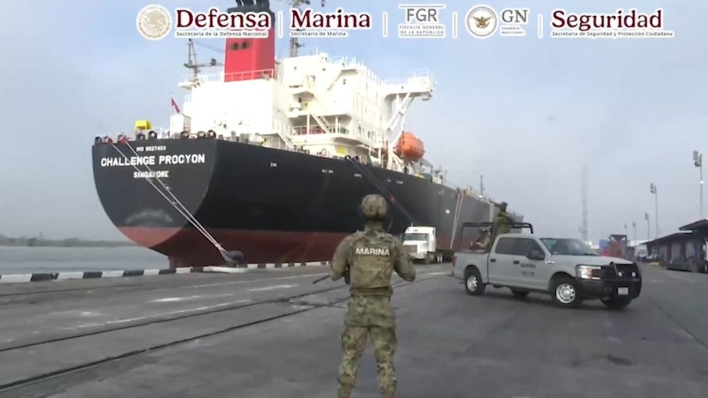 Buque Challenge Procyon. Foto: Gobierno de México