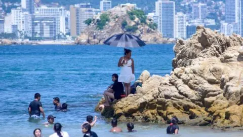 Temperaturas altas marcarán el fin de semana en Acapulco