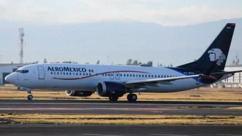 Aeroméxico repite premio a la aerolínea más puntual del mundo