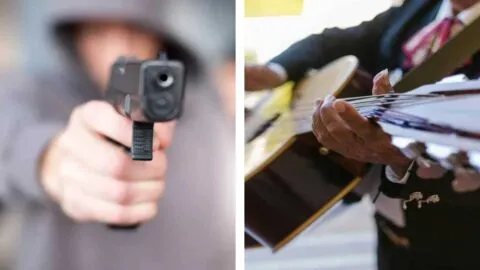 ¡A punta de pistola! Asaltan a líder del Mariachi Gama Mil en restaurante; le roban 150 mil pesos