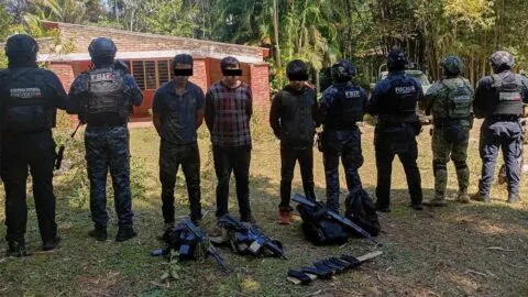 Detienen a tres del Cártel Chiapas-Guatemala en Chiapas