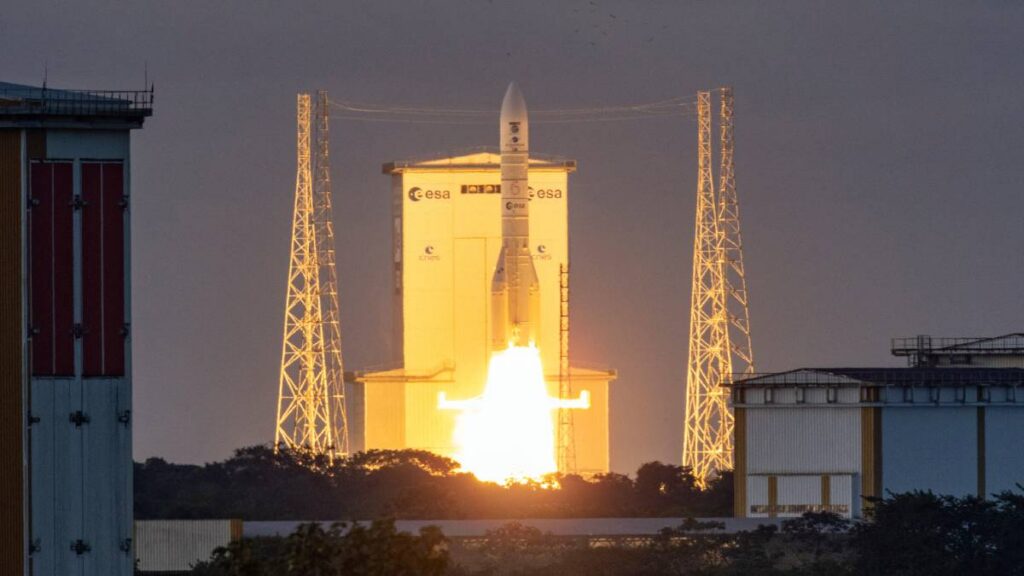 Es parte de una serie de 18 misiones programadas por Arianespace