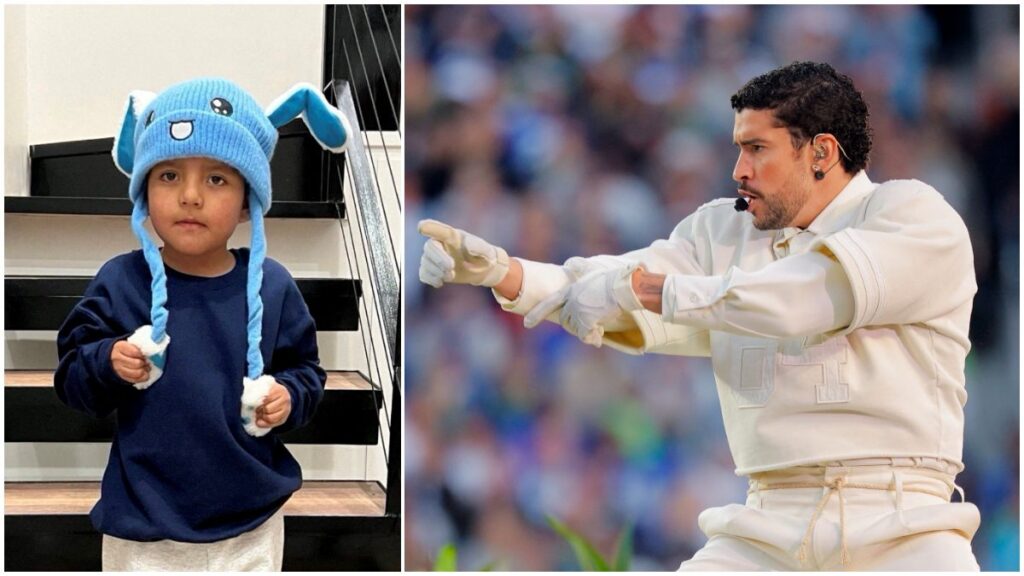 No fue Liam "conejo", él es el niño al que Bad Bunny le dio su Grammy en el Super Bowl
