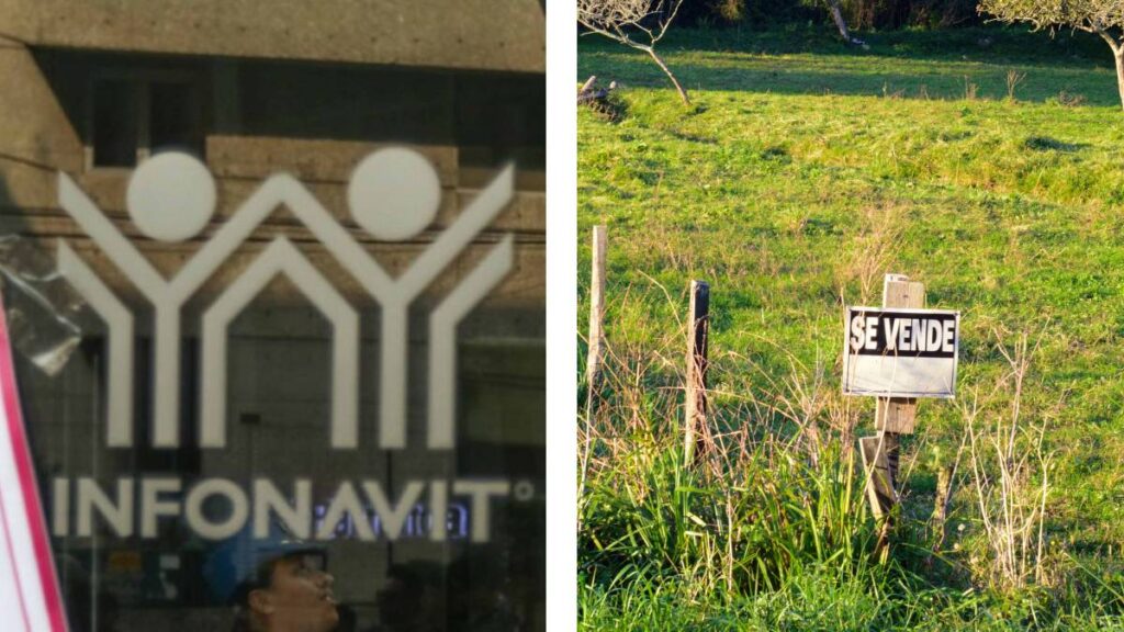 Infonavit da crédito para compra de terreno.