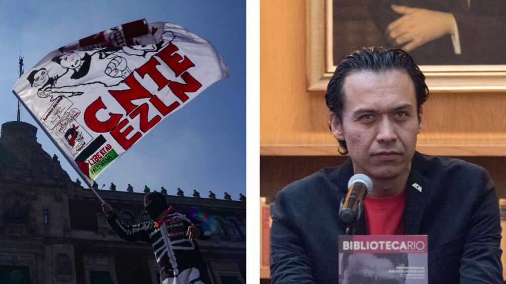 CNTE marca distancia con Marx Arriaga. 