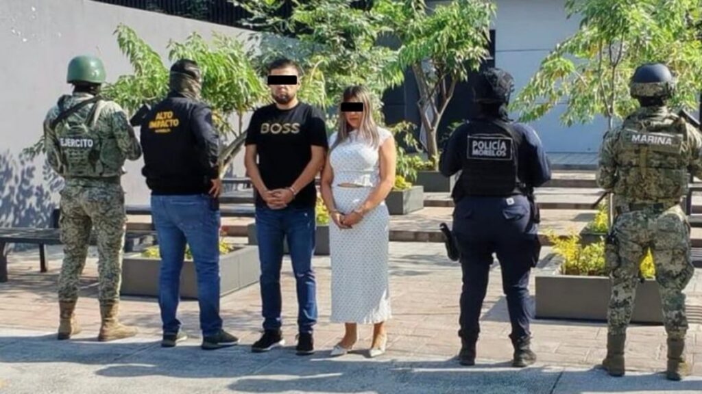 Detienen en Cuernavaca a dos presuntos operadores financieros de la Unión Tepito