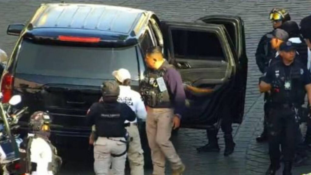 Detienen a presunto líder transportista tras balacera en capital de Oaxaca.