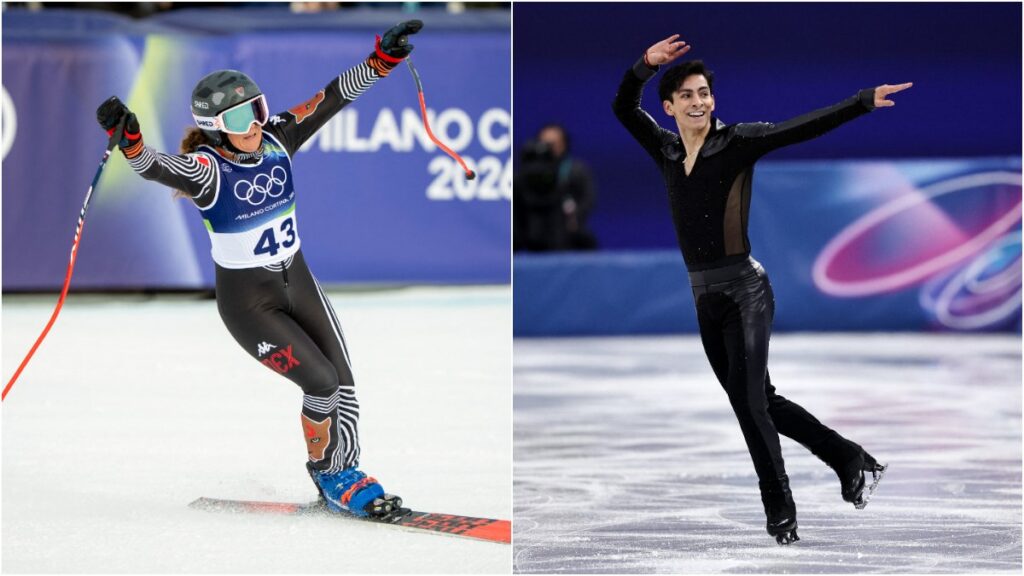 Donovan Carrillo y Sarah Schleper levantan la bandera de México en la Clausura de los Juegos Olímpicos de Invierno 2026: video