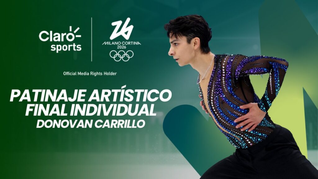 Donovan Carrillo en Milano Cortina 2026: ver en vivo la final de patinaje artístico individual varonil