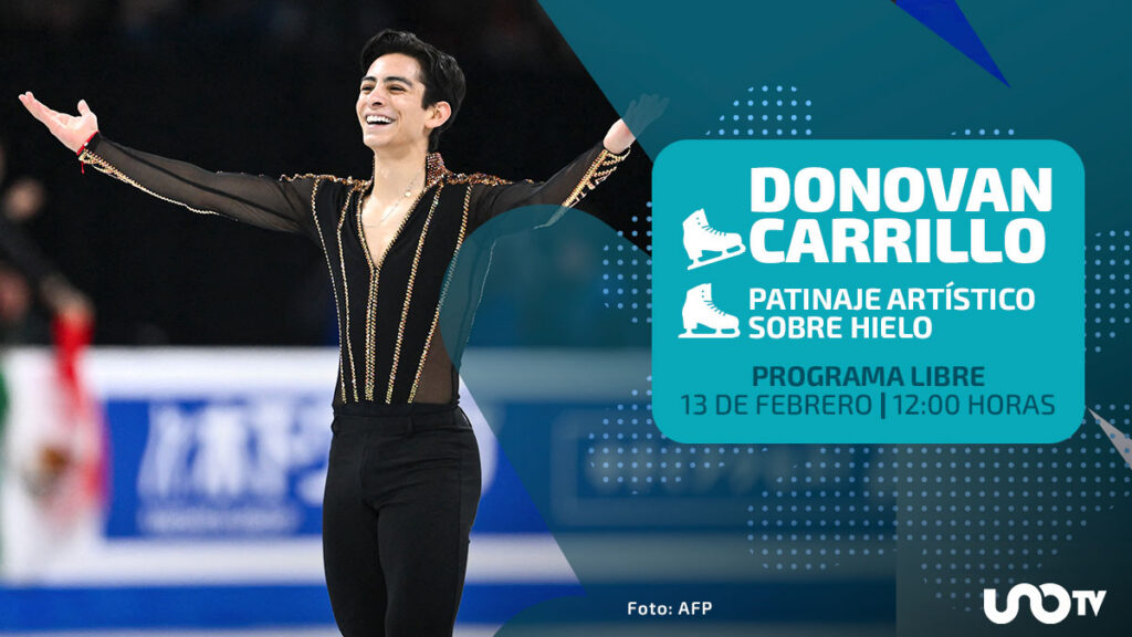 Sigue a Donovan Carrillo en Milano Cortina 2026 en Claro Sports