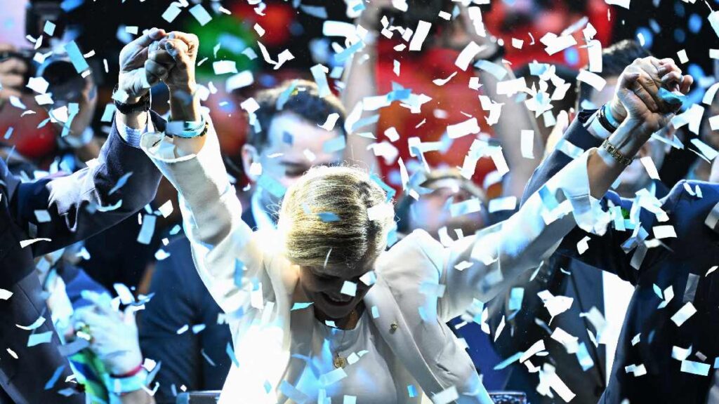 Ella es Laura Fernández, próxima presidenta de Costa Rica.