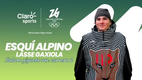 Milano Cortina 2026: Sigue en vivo a Lasse Gaxiola en la final del slalom gigante del esquí alpino