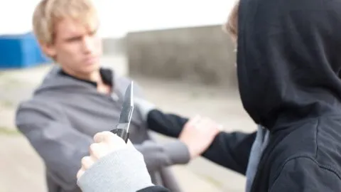 Fuertes imágenes: momento en que apuñalan a estudiante de secundaria en Tláhuac