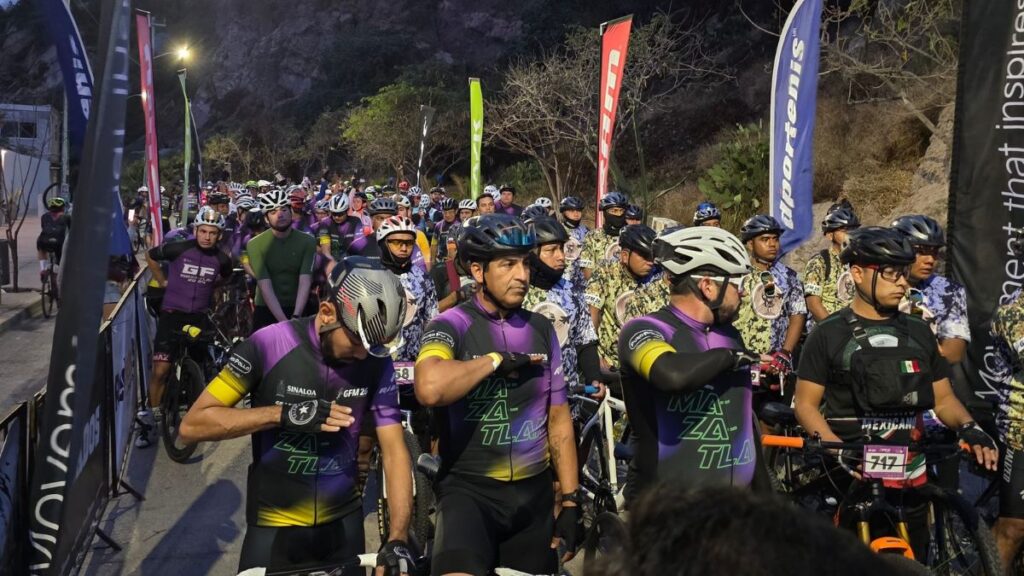 Gran Fondo Mazatlán reúne a más de 650 ciclistas de México y Estados Unidos y Canadá