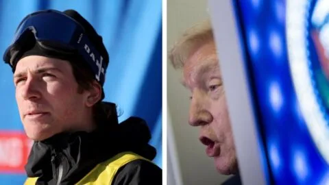 Hunter Hess, él es el esquiador estadounidense al que Donald Trump llamó "perdedor"