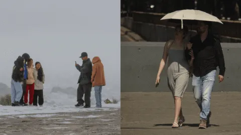 Posibles nevadas y calor de 40 grados: clima en México este lunes 16 de febrero