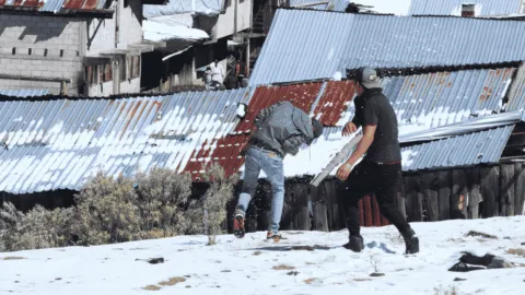 Febrero comienza con frío en gran parte del país; nevadas continuarán