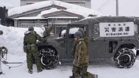 Nevadas en Japón dejan 46 muertos y más de 550 heridos en casi tres semanas