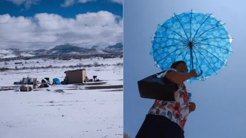 Martes 10 de febrero con nuevo frente frío y nevadas en el norte del país