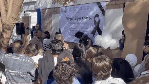 Zacatecas rinde homenaje a Diego, joven que murió por reto viral