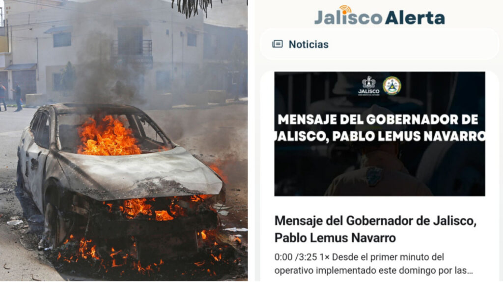 Jalisco Alerta, la app a considerar tras violencia en el estado