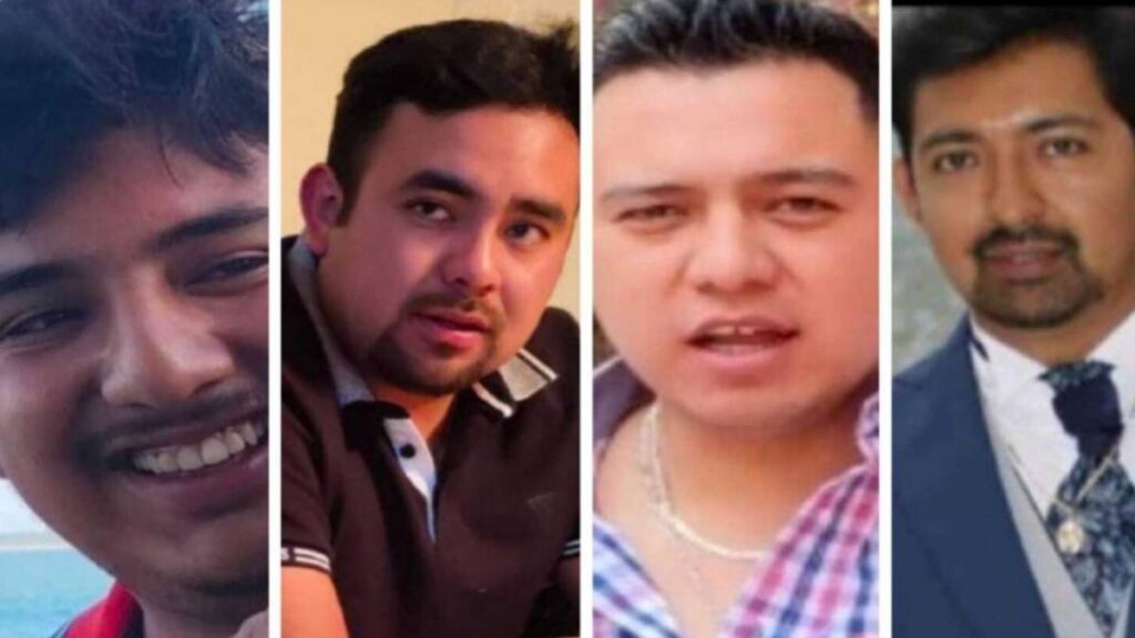 Turistas desaparecidos en Sinaloa.