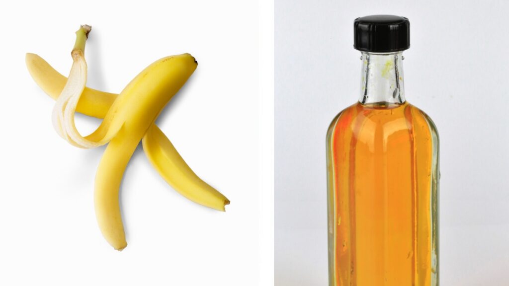 Mezcla de cáscara de plátano con vinagre: ¿para qué sirve en el hogar?