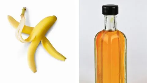 Mezcla de cáscara de plátano con vinagre: ¿para qué sirve en el hogar?