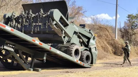 “Es un honor operarlo y salvar vidas": así es el desminador del Ejército mexicano