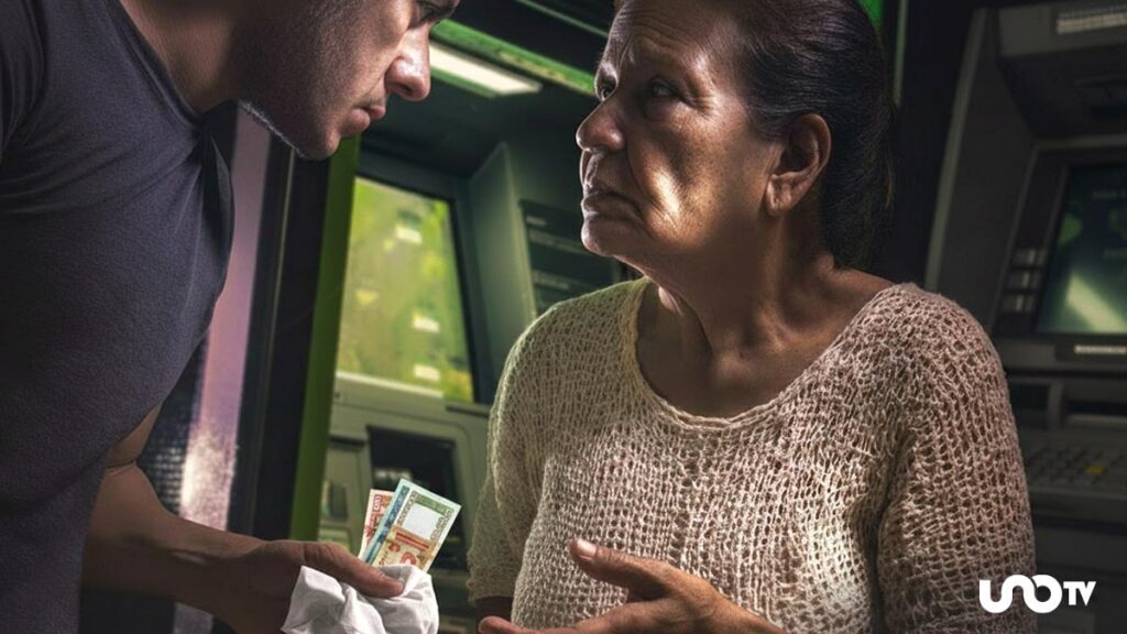 pañuelazo fraude para robar dinero en cajeros a adultos mayores