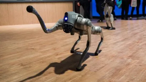 Perros robot estarán a cargo de la seguridad en Monterrey durante el Mundial 2026
