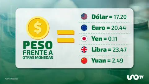 Tipo de cambio hoy 13 de febrero: dólar cotiza en 17.20 pesos