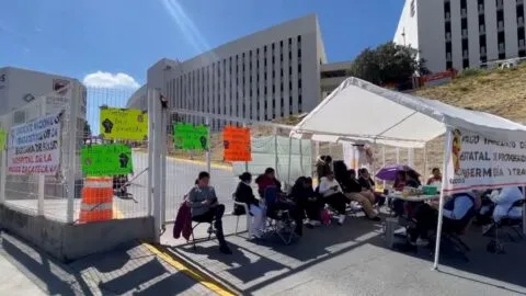 Trabajadores de Salud de Zacatecas paralizan actividades por demandas incumplidas