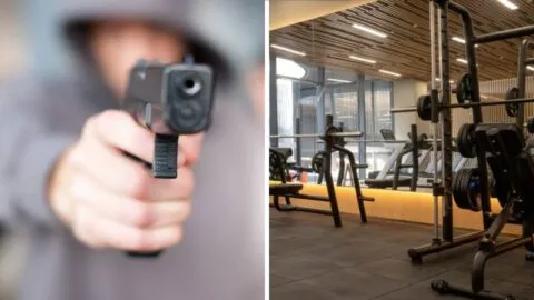 FUERTE VIDEO: entrenaba en el gym y lo asesinan a tiros en Costa Rica