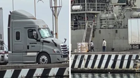 Embarcan en Veracruz ayuda humanitaria para enviar a Cuba