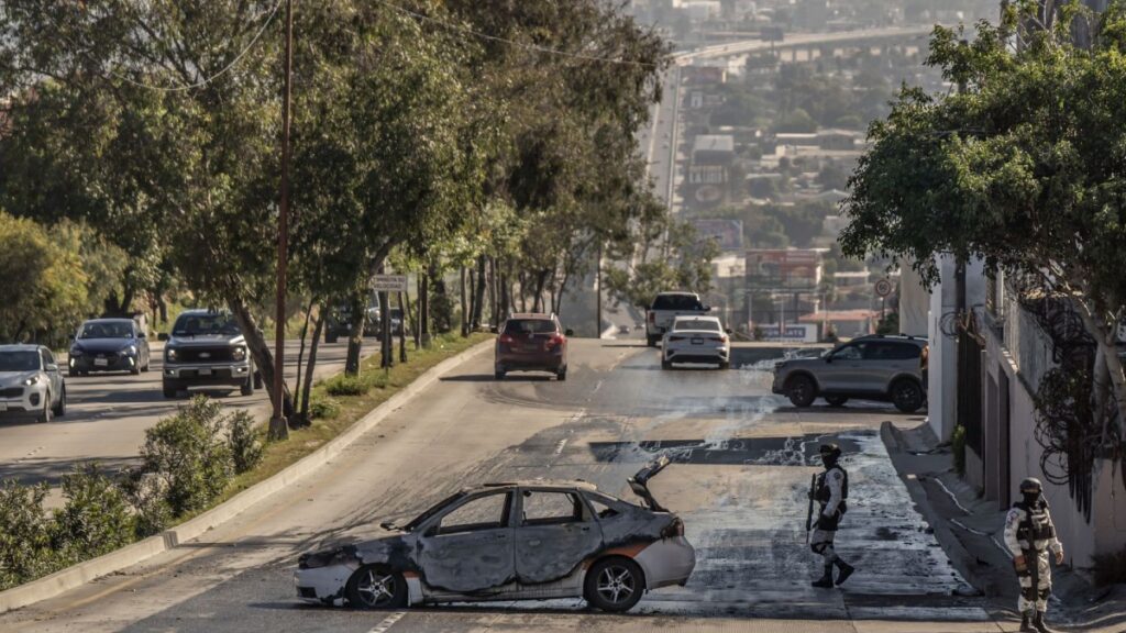 Luego de la muerte del Mencho hubo bloqueos en 20 estados. Cuartoscuro