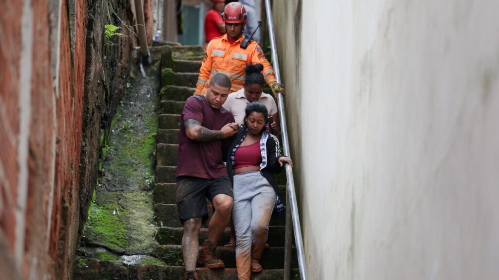 Lluvias en Brasil dejaron muertos, desaparecidos y evacuados. Foto: Reuters