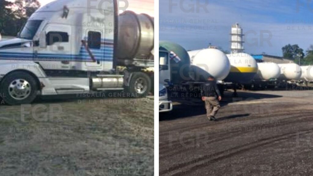 FGR asesta golpe al tráfico de hidrocarburos en Veracruz. Foto: FGR