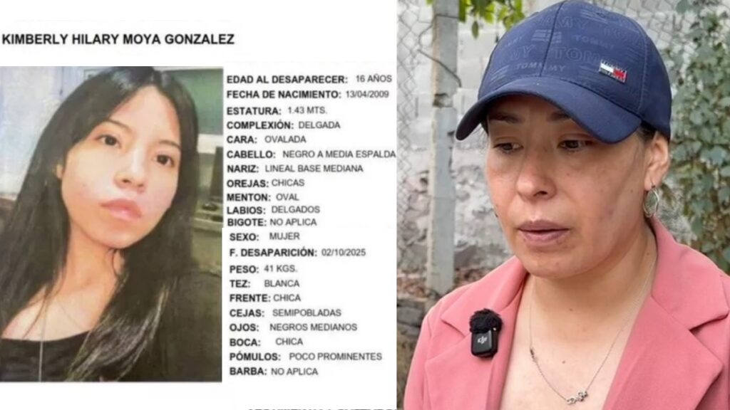 Madre de Kimberly Moya denuncia falta de avance en el caso de su hija. Foto: Uno TV
