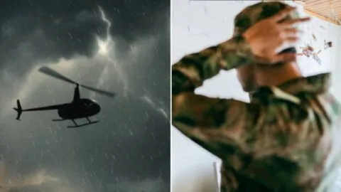 Video: soldado colombiano resulta herido tras impacto de rayo en Popayán