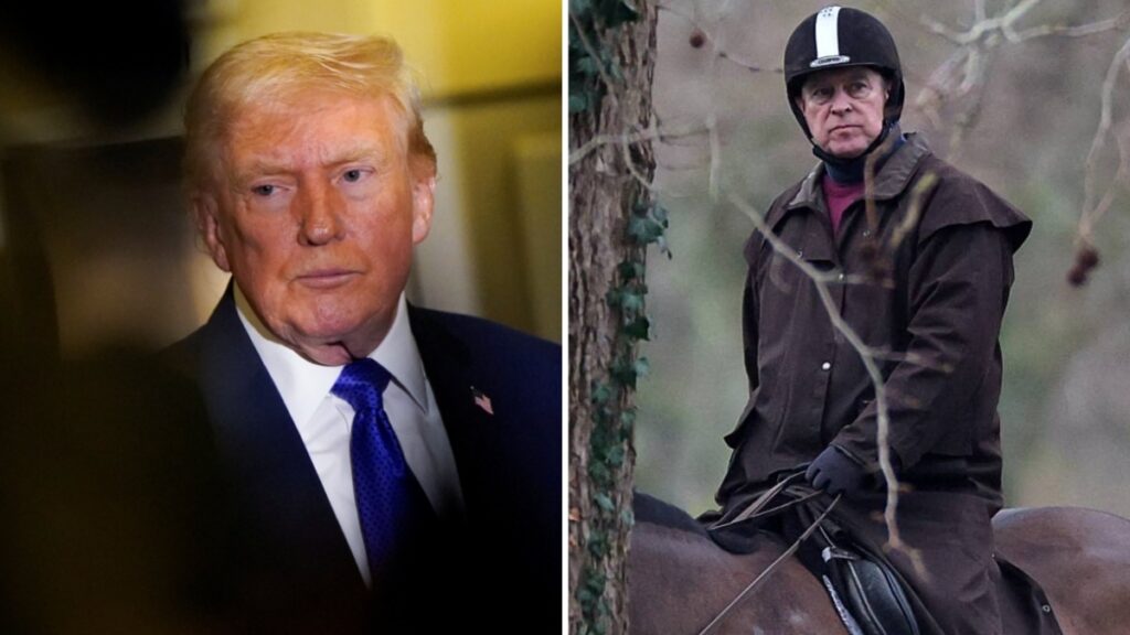 Trump se pronuncia sobre arresto del expríncipe Andrés. Foto: Uno Tv