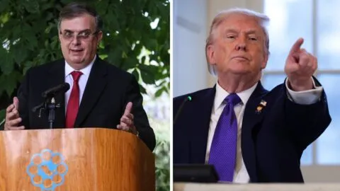 Tras fallo de la Corte, Trump anuncia arancel general del 10%; "Cabeza fría", responde México