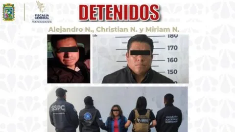 Tres detenidos por caso Tello Ruiz; fiscalías de Puebla y Tlaxcala trabajan en conjunto