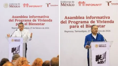Reynosa tendrá 12 mil 300 viviendas de Infonavit: Américo Villarreal