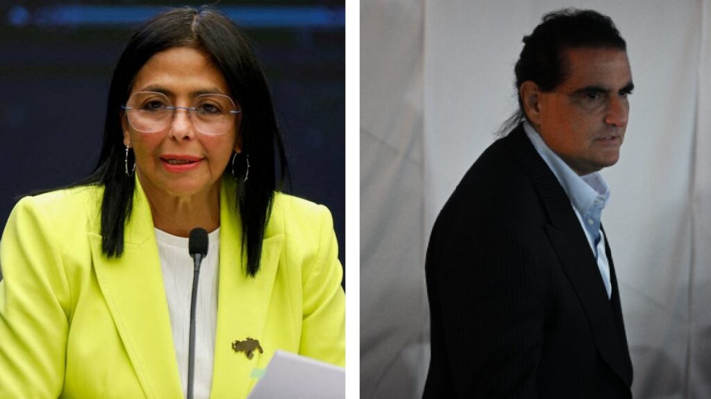 Delcy Rodríguez ordena la detención de Alex Saab. Foto: AFP