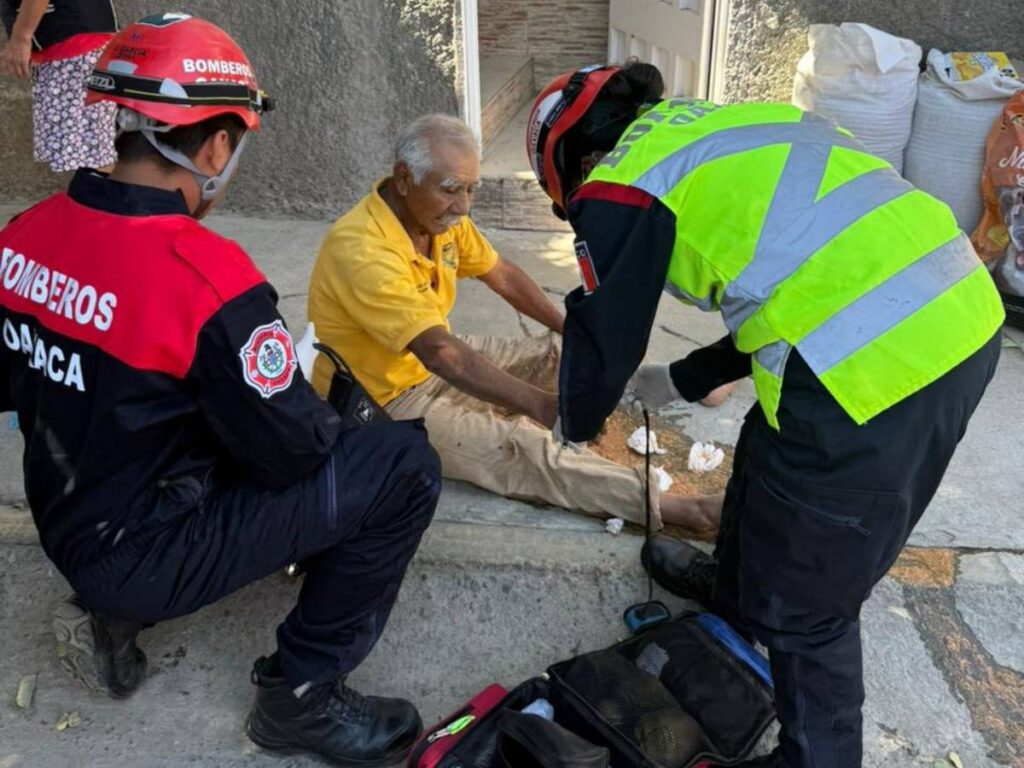 Le dieron atención médica y no requirió traslado a un hospital.
