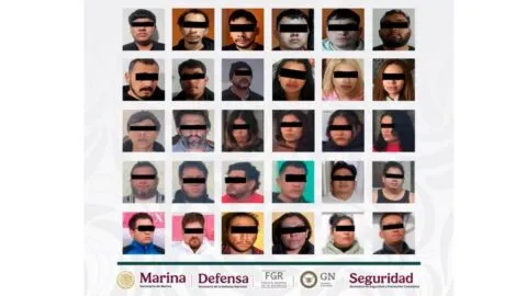 Detienen al "Flaco", presunto operador de los "Salazar" y a 29 más en Querétaro