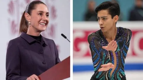 “Orgullo Mexicano”: Claudia Sheinbaum felicita a Donovan Carrillo tras clasificar a la final en Milano Cortina 2026
