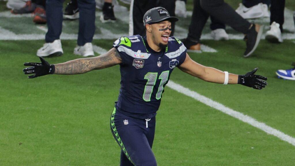 Smith-Njigba tras el final del Super Bowl LX